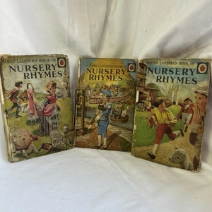 A First, Second, Third  Ladybird Book of Nursery Rhymes. Beautiful Loved - Picture 1 of 15