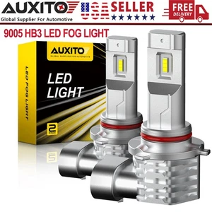 AUXITO 2x 9005 LED Bombilla Antiniebla Conducción DRL 9145 4000LM CSP 6500K Xenón Blanco - Imagen 1 de 11