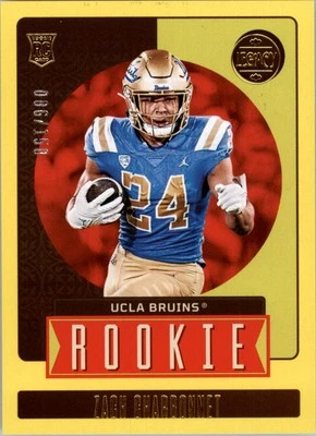 2023 Panini Legacy Yellow #160 Zach Charbonnet /150 - FB - Image 1 of 2