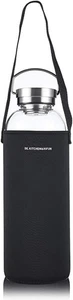 Glasss Water Bottle 2l, Large Borosilicate Glass 2L for Juice, Glass Water Bottl - Picture 1 of 9