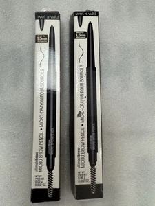 (2) Wet n Wild Ultimate Brow Micro Eyebrow Pencil, Soft Brown 645A - Picture 1 of 4