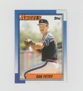 Dan Petry Angels 1990 Topps #363