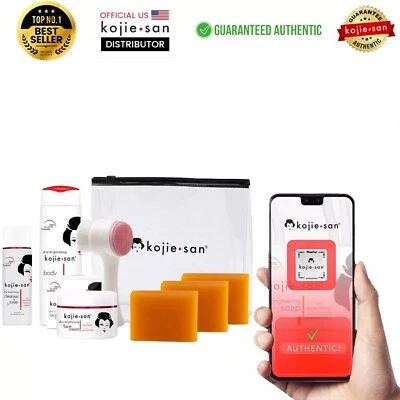 Kojie San Face & Body Complete Brightening Set 3 x 100g, 7 Pieces - Image 1 of 4
