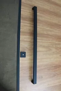 1200MM EXTRA WIDE BLACK ENTRANCE - Picture 1 of 3