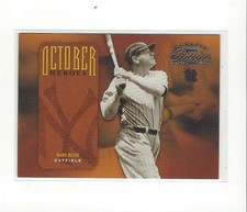 2004 Donruss Classics October Heroes #8 Babe Ruth Yankees /2499