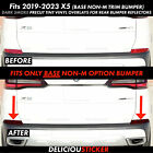 Fits 19-2023 BMW X5 BASE SMOKE Rear Reflectors PreCut Tint Overlay Vinyl BMW X5 M