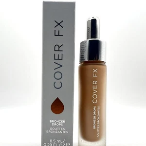 Cover FX Bronzer Drops in Sunkissed - Neutral Bronze 8.5ml Full Size New in Box - Picture 1 of 7