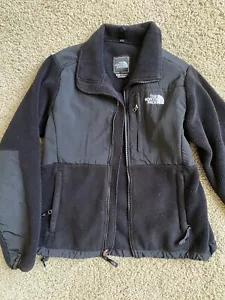 The North Face Denali Jacket Womens Black Small Zip Fleece - Picture 1 of 3