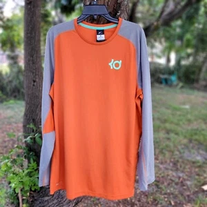 Gr. XL Nike Shirt Herren Small KD Precision Moves Dri-Fit Kevin Durant Langarm - Bild 1 von 8