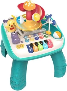 Baby Toddler Activity Table Laugh & Learn Mix & Learn DJ Table Toy - Picture 1 of 5