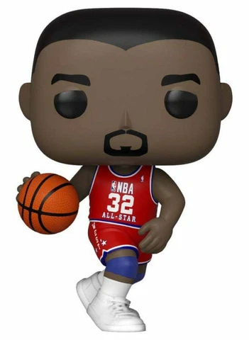 NBA All Star Magic Johnson Basketball Red Jersey #136 Pop! Vinyl Action Figure Cover