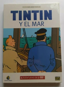 Tintin y el mar Edición Tintin World Traveller Dvd Selecta Vision Nuevo - Imagen 1 de 4