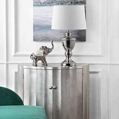 Lámpara de mesa SAFAVIEH Ressa | Níquel | Foto 1 de 4