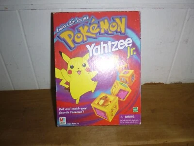 1999 Pokemon Yahtzee Jr. Board Game - Image 1 of 3