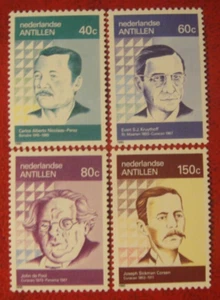 Netherlandse Antilles 1990. Poets. Mint Unhinged. - Bild 1 von 1