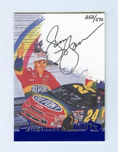 Jeff Gordon 1997 SB Racing IQ Remarques Insert Card 252/570 Scoreboard Sam Bass - Picture 1 of 2