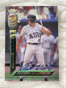 1994 Signature Rookies Draft Picks Antone Williamson Auto (3682/7750)