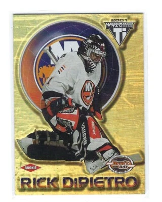 2000-01 Private Stock Titanium  RC Rick Dipietro Rookie #0472/1000 - Image 1 of 2