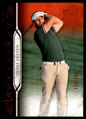2021 Upper Deck Artifacts Red #38 Joost Luiten 220/249 - Image 1 of 2