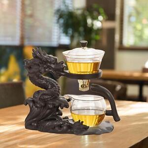 Magnetic Water Flow Creative Dragon Teapot for Tea House Table Decor