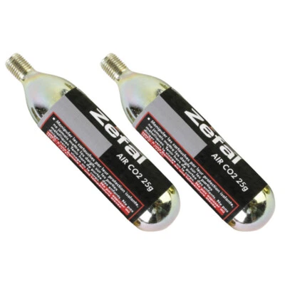 Zefal EZ Twist CO2 Kartusche mit Gewinde 25 g (2 Stück) - Bild 1 von 2