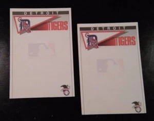Two (2) MLB Detroit Tigers 5" x 8" licensed note pads 40 sheets per  - Picture 1 of 2