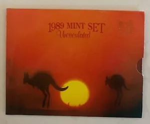 Juego de monedas Australia Mint Set 1989 KMMS22 - Imagen 1 de 6
