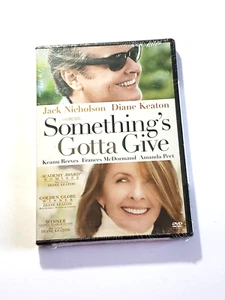 Something's Gotta Give DVD Movie Jack Nicholson Diane Keaton New Sealed - Picture 1 of 5