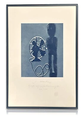 Jürgen Klauke  - Heliografie - Betriebsföhnung II - Signiert - Nummeriert 21/50 - Bild 1 von 4