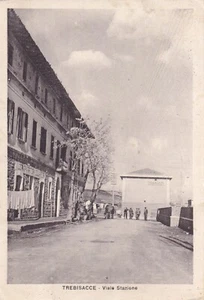 AK VON COSENZA, TREBISACCE - VIALE BAHNHOF gereist 1951 - Bild 1 von 2