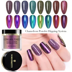 10ML Born Pretty Dipping Powder, SNS Powder Chameleon For Nails No UV LAMP NEED - Picture 1 of 13