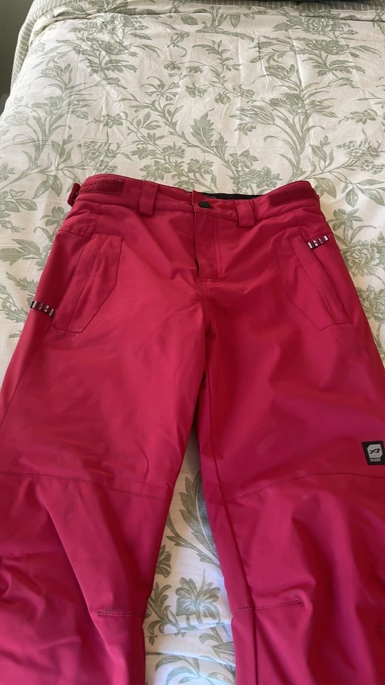Orage Ski Snowboard Pants Youth Girls Red/Berry Insulated  WP Size XL/14 - Image 1 of 4