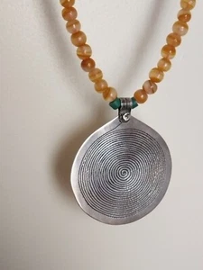 Collier sautoir berbere artisanal. - Foto 1 di 8