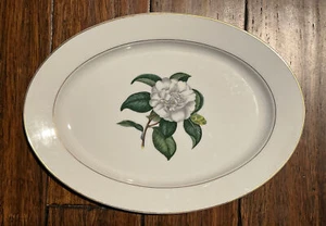 Heinrich Bavaria Selb H&C 14" Oval Serving Platter Gold Trim - Picture 1 of 6