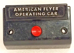 AMERICAN FLYER "OPERATING CAR" CONTROL BUTTON-NICE QUALITY! TWO TERMINALS - Picture 1 of 3