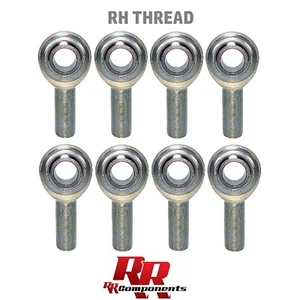 ( 8 RH ) 3/8"-24 Thread x 3/8" Bore 4-Link Heim Joints Rod Ends CMR-6 - Picture 1 of 2