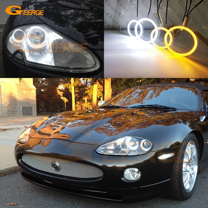 Para Jaguar XK 8 XK8 XKR X100 A/W Interruptor Interruptor Señal de Giro LED Ojos de Ángel Anillo Halo Foto 1 de 4