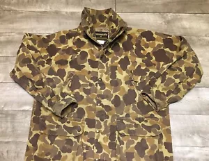 Waterproof Coated Jacket Parka Coat Camo Mens Camouflage Size Large Gamehide - Picture 1 of 11