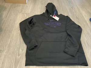 Nike Therma-Fit Colorado Rockies 2024 Hoodie Men’s Size: 2XL NWT Black - Picture 1 of 5
