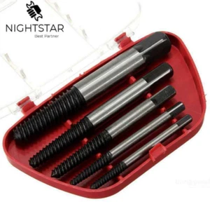 5Pcs Screw Extractor Center Drill Bits Guide Set Broken Damaged Bolt Remover IRL - Picture 1 of 1