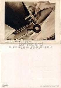 FUTURISMO-AUTORE TATO-AEROPITTURA-ME NE FREGO-variante beige-C36-21 - Picture 1 of 1