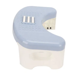 Toilet Stool Foldable Curve U Design Antislip Portable Easy Storage Poop Stool - Picture 1 of 12