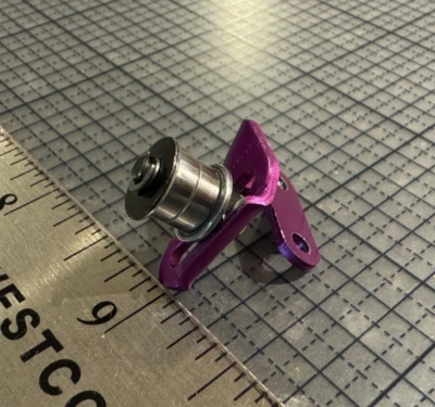 HPI RS4 Front Belt Tensioner (A960) Purple Nitro RS4 2 Racer 1/10 RTR Mini - Image 1 of 4