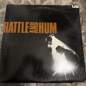 U2 Rattle and Hum 1988 Double Vinyl 2 LP Island Records Great Condition - Picture 1 of 5
