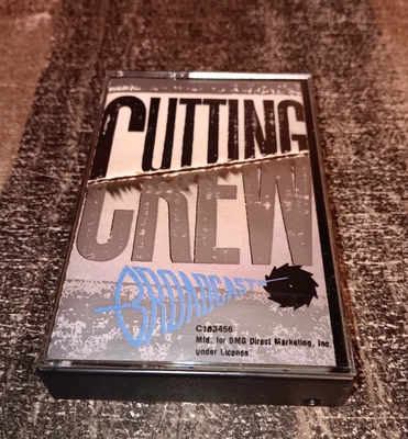 Cutting Crew - Broadcast 1986 Cassette Virgin  Tested Read - Image 1 of 4