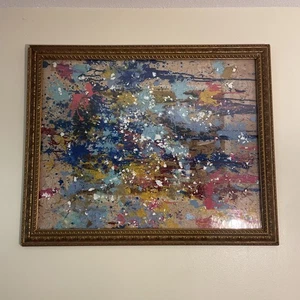 CrazybyDesign Mixed Media Painting - Original Piece- “Messy By Design” - Picture 1 of 22