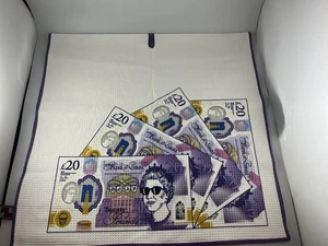 Nuovo asciugamano SWAG Golf £20 sterline Queen Elizabeth giocatori raro 920363 - Foto 1 di 1