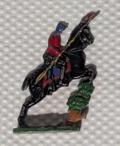 Vintage Mounted Cavalry soldier Lead Toy Soldier may be Arab? 8 x 5 cm - Picture 1 of 6
