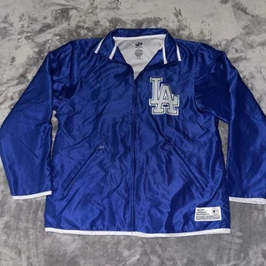 Los Angeles Dodgers MLB Dynasty Brand blu giacca full zip uomo media - Foto 1 di 12