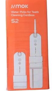 J/Mok Cordless S2 Oral Irrigator Water Flosser -6 Tips -YELLOW - NEW* - Picture 1 of 2